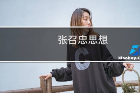 张召忠思想